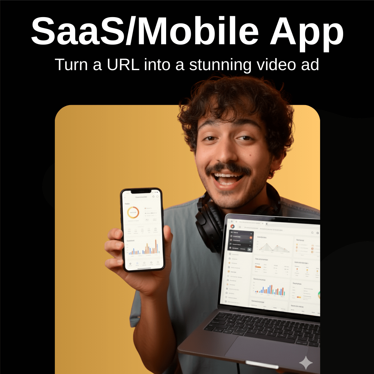 AI actor 1 — realistic AI creator for video ads